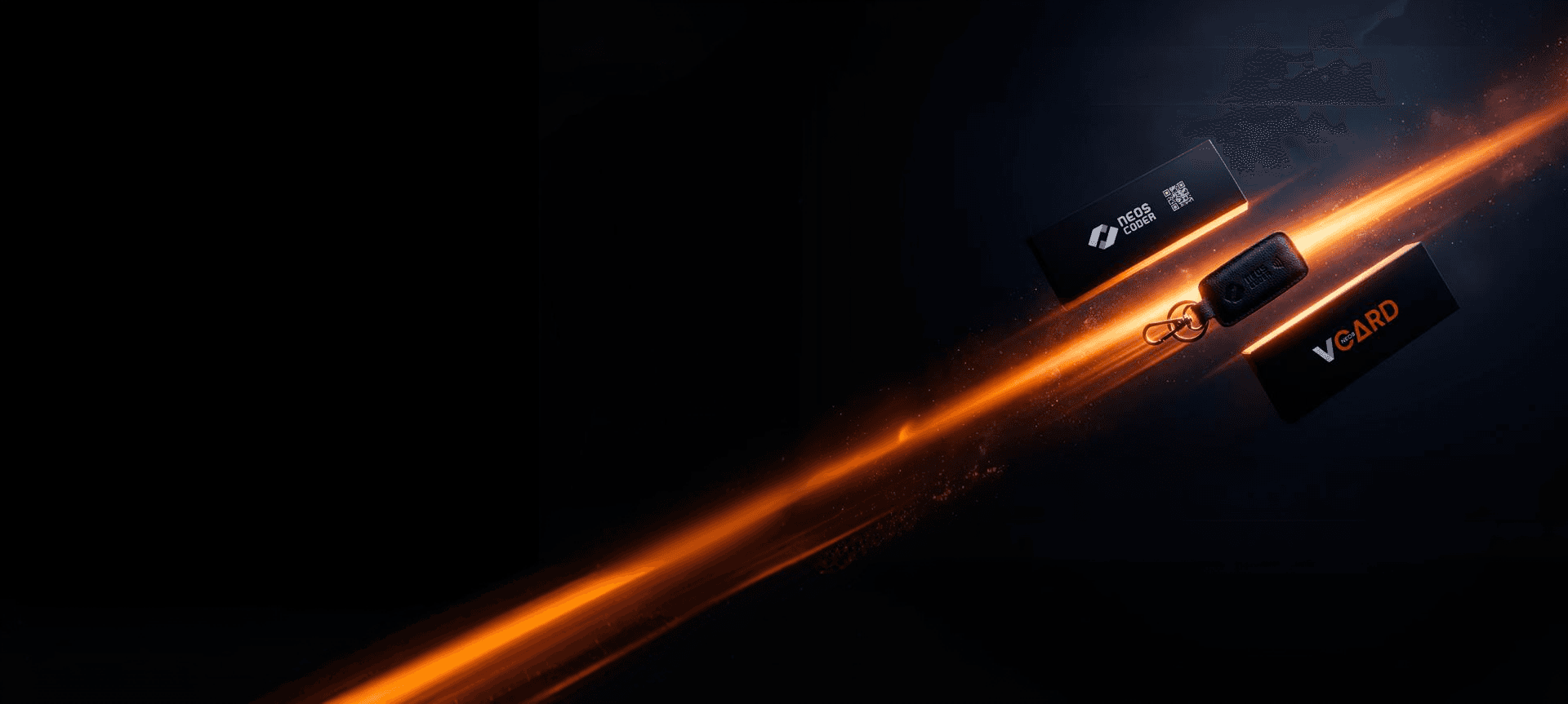 Neos Key Ring background