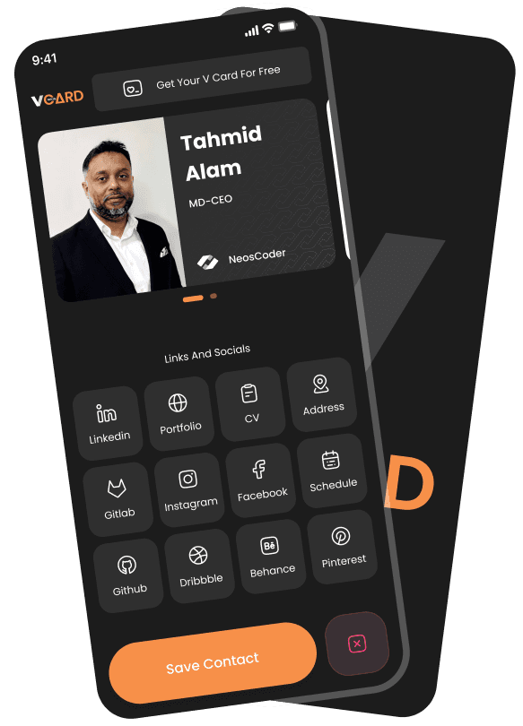 Neos V Card Mobile App
